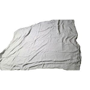 Parachute Twin XL Light Gray 100% Linen Duvet Cover Button Closure size 67 x 87